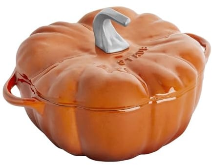 Staub Kürbis Cocotte Gusseisen Zimt 24cm