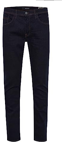 Blend 20712391 Herren Jeans Hose Denim 5-Pocket Multiflex mit Stretch Twister Fit Slim/Regular Fit, Größe:W40/30, Farbe:Denim Unwashed Blue (200299)