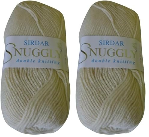 Sirdar Snuggly DK Double Knitting, Oatmeal (344), 50g (Pack of 2)