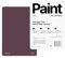 Hemway - Peel & Stick Sample for Our Interior Paint - Aubergine Purple | A5 Damage-Free, Accurate Colour Swatch | Test Our Matt Finishes for Interior Decor | Easy to use and eco-friendly