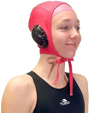 Turbo No Number Water Polo Practice Cap (Pink) (Unisex)