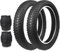 ZUKKA Fat Bike Tires 20 Zoll E Bike Fahrradreifen 20 x 3.0 Fettreifen Heavy Duty High-Performance Wear-Resistant E-Bike Mountain Snow Bike Reifen Schwarz