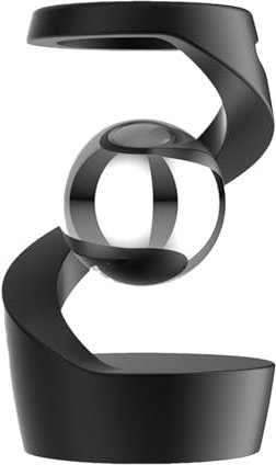 Der Schwerkraft trotzendes kinetisches Schreibtischspielzeug | Kinetische Skulptur zum Stressabbau | Schreibtischspielzeug mit optischer Täuschung, auf dem Schreibtisch aufgehängtes Gyroskop, der Schw
