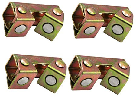 Magnetic Welding Clamps V-Type Fixture Clamp Stainless Steel Tab Hand Tool 4pcs