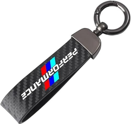Generisch Carbon Schlüsselanhänger M Farben Performance Schlüsselband E46 E36 E92 M3