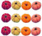 TOPPERFUN 12er-Pack Gefilzte Kürbiskugeln Erntedank-Ornamente Dekorative Herbstdekoration Für Zuhause Party Handarbeit