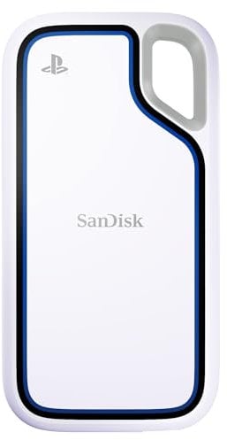SanDisk Extreme SSD Externo portátil para Playstation 5 y Ordenador 1TB, Velocidades hasta 1000 MB/s, Resistencia al Agua y al Polvo IP65 y contra caídas de hasta 3 Metros, 1 Mes de Nitro Discord