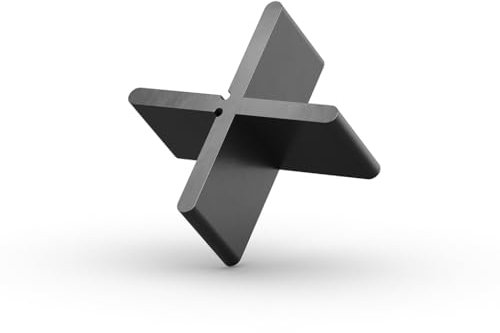 LANGFIT® Fugenkreuze für Terrassenplatten – 100er Pack – 4 mm Fugenbreite – Mit Sollbruchstelle als T-Stück verwendbar – 100% Witterungsbeständig für Außenbereich – Made in Germany – MS-FK4-20