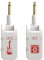 Sistema di chitarra wireless Ricevitore trasmettitore Set, 2,4 GHz, 8 canali, trasmettitore audio ricaricabile senza fili, ricevitore per chitarra elettrica, bassi e strumenti a fiato elettrici