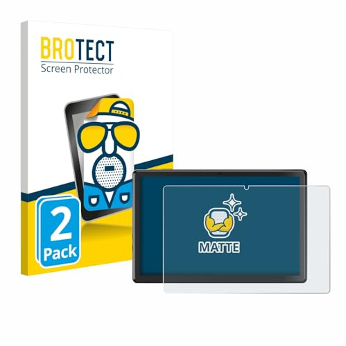 BROTECT Schutzfolie für SGIN T10 Pro 10.1 | 2 Stück Entspiegelnder Displayschutz Made in Germany Matte Displayschutz-Folie Anti-Reflex Anti-Fingerprint Einfache Montage