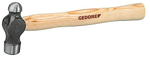 GEDORE Englischer Schlosserhammer mit Kugel 2 lbs, 1 Stück, 8601 2