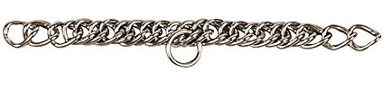 Kinnkette, 24 Ringe, Edelstahl.