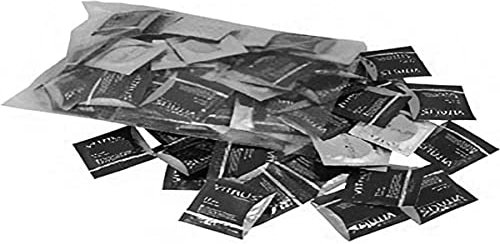 VITALIS 100 Kondome Pack mit Schokoladenaroma I Nennbreite 53 mm I Gefühlsechte farbige Kondome I 100 Premium Kondome aromatisiert Schokoladenduft I Hauchzarte Kondome für Männer