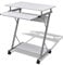 vidaXL Escritorio de Ordenador Bandeja Extraíble Blanco Mesa Oficina Estudio