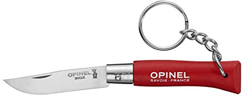 OPINEL O002055 Llavero N°04 Rojo Mixte, Multicolore, Taille Unique