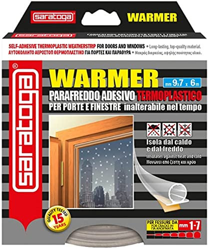 Parafreddo Adesivo Warmer Marrone mm9x7 x6mt Saratoga Marca: SARATOGA