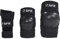 SFR Essentials Lot de 3 protections Junior, Noir , L