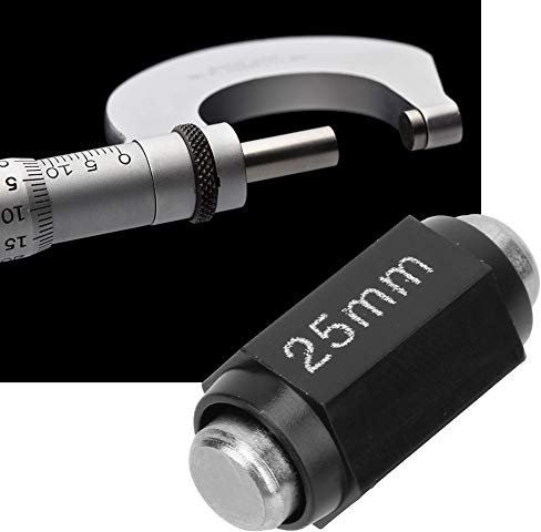 Hyuduo 25mm Stainless Steel Outside Micrometer Caliper Standard Measuring Rod