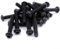 M3 (3 mm x 5 mm) Vis à tête hexagonale pour machine (boulon) – Acier noir (lot de 20)