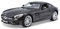Maisto Mercedes AMG GT: Modellauto im Maßstab 1:18, mit Federung, Türen, Kofferraum und Motorhaube zum Öffnen, Fertigmodell, lenkbar, 24 cm, schwarz (531398)