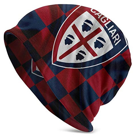 Bdgajdka Cag-Liari Cal-Cio Unisex Beanie Mütze Strickmütze Warm Cap Wolle Strickmütze