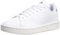 adidas Damen Advantage Sneaker, Wolkenweiß Wolkenweiß Balcri, 38 2/3 EU