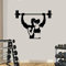 QIANGTOU Sport Gym Dekoration Aufkleber Fitness Studio Poster Wandbild Abnehmbares Kunstposter 98x73cm