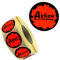 Aktionsetiketten Aktion, selbstklebend permanent (fest klebend), 32mm rund, beschreibbar, Rolle = 1.000 Etiketten, leuchtrot