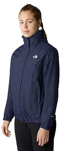 THE NORTH FACE - Resolve Jacke - Wasserdichte Und Atmungsaktive Wanderjacke Damen - Summit Navy, M