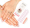 Semi Cured Gel Nails Strips, ZAHRVIA Halb Ausgehärtete Gel Nagelfolien Transparent Klar Glänzend Einfarbig Gel Nagel Aufkleber, Halbgehärtete Nagelfolie, Nagelaufkleber Nagelsticker Nageldesign Wraps