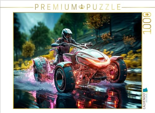 CALVENDO Puzzle Quad - überwältigende Leistungsstärke | 1000 Teile Lege-Größe 64 x 48 cm Foto-Puzzle für glückliche Stunden
