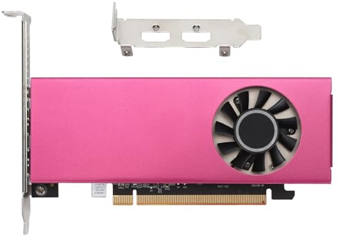 Bewinner 4G-Grafikkarte, 128-Bit-GDDR5-Speicher, Metallrückplatte, DirectX 12, OpenGL 4.6, Kühlsystem, Zwei -Anschlüsse,10, Gaming-Grafikkarte