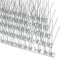 wohohoho Pinchos para pájaros con base de acero inoxidable, 650 cm