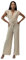 Elara Damen Jumpsuit V-Schnitt 1249 Beige