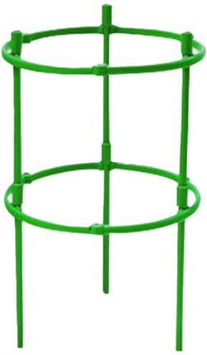 Cage à tomates – Anneaux réglables | Cage à tomates amovible avec piquets sur pied | Cage de support pour de tomates | Support de vigne de tomates de jardin, cage | Piquets pour de