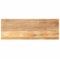vidaXL Tischplatte, Holzplatte für Esstisch Couchtisch, Massivholzplatte Rustikales Design, Ersatztischplatte, 140x60x3,8cm Rechteckig Massivholz Mango