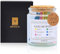 Cisolen Bible Verses Jar Glas mit Bibelversen Bibelverse Glas Gebetsglas mit Farbigen Schrift Karten 90pcs Mini Bibelvers Karten Glasflasche Bibelkarten Christliches Geschenk