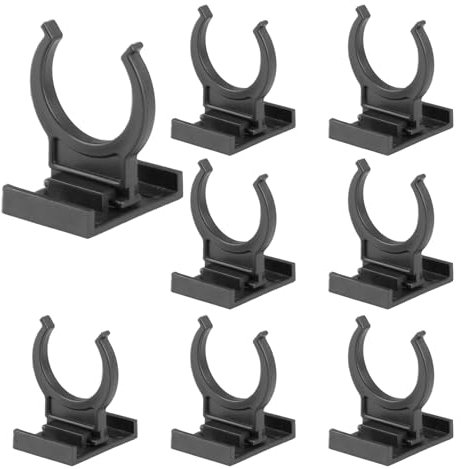 Clips de Zócalo de Cocina, 8 Pz Clips de Fijación para Zócalos de Cocina, Clip para Armario De Cocina, Soportes para Zócalos de Cocina, para Sofás, Mesas, Patas de Cama Y Otros Muebles