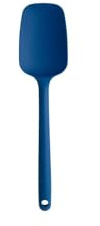 Mastrad – Spatule Cuillère Mini En Silicone – Bord Souple Avec Âme En Acier – Anti-Rayures – Résistante À La Chaleur 300 °C – Compatible Lave-Vaisselle – Bleue, Bleu