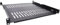 InLine Estante de 19, 450 mm, 50 kg, 1U, RAL 9005 Negro, 19114E