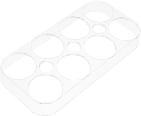 Angoily Bandeja para Refrigerador con 8 Compartimentos Diseño Seguro para Guardar Frescos