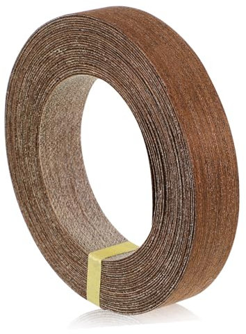 HOMSFOU 1 Rolle Kantenleisten Aus Massivholz Furnierkantenanleimung Band Furniere Streifenbildung Sperrholz Sockelleiste Kantenanleimung Weiß Verkleidung Klebebänder Für Möbel Brown
