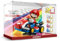 Acryl-Vitrine für Lego 72037 Mario Kart, Verdickter Acryl-Display-Kasten mit Hintergrund, staubdichter Display-Kasten Kompatibel mit Lego 72037 (nur Kasten, Keine Modelle)