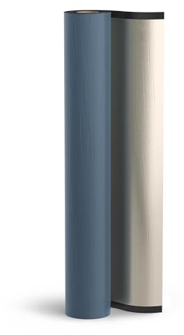 Isolbau - KSK Dachbahn Dichtfolie Selbstklebend - RAL 7039 - Grau Bitumendachbahn 5 m² Rolle Kaltselbstklebebahn - Abdichtung von Garagen, Gartenhäusern, Carports, Ställen