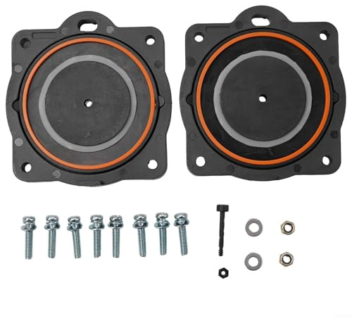Kit de reconstruction de pompe à air pour HIBLOW-HP-80 HP-60, pièces de rechange de réparation de membranes avec vis de montage et accessoires pour pompes à air linéaires