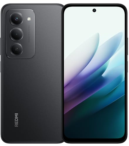 XIAOMI REDMI 15 Smartphone, 8 Go+256 Go, écran 6,9 FHD, Noir, 7000 mAh, 1080 × 2340 Pixels, Charge Rapide 33 W, 144 Hz AdaptiveSync, Double caméra AI 50 MP, avec Chargeur, sans NFC, Android 15
