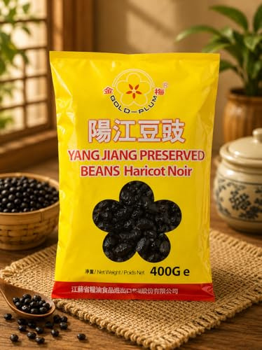 FAKHRI GOLD PLUM Yang Jiang Preserved Black Beans-400g