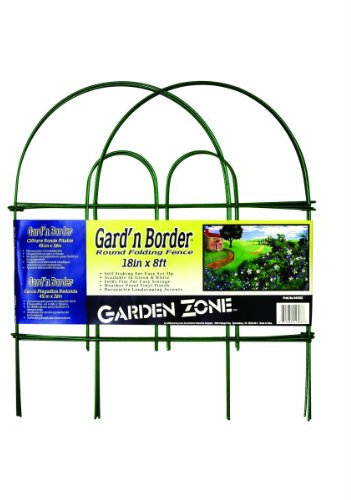 Origin Point 0 Gard'n Runder Faltzaun 18-Inch x 8-Feet grün