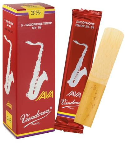 Vandoren Java Red Tenor saxophone reeds, box of 5 - Strength 3,5