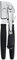 Swing-A-Way 6080 Easy Crank Can Opener, Stainless Steel, Black, 10.5 Inches